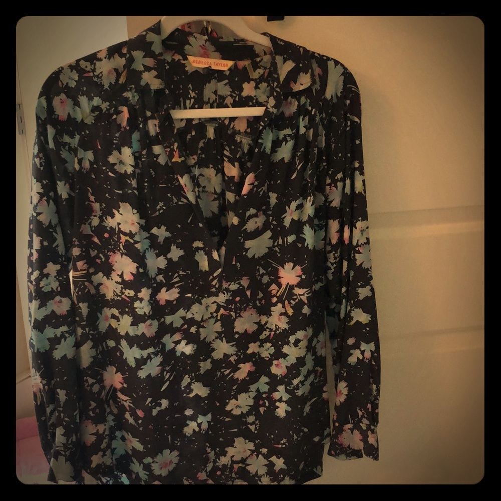 Long Sleeve Rebecca Taylor Floral